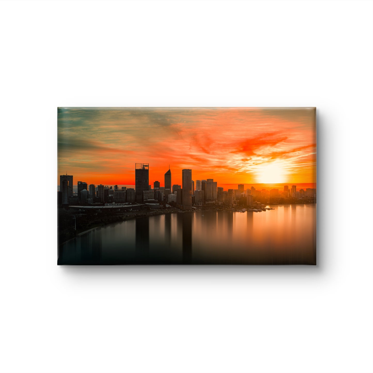 Sunrise over Perth City