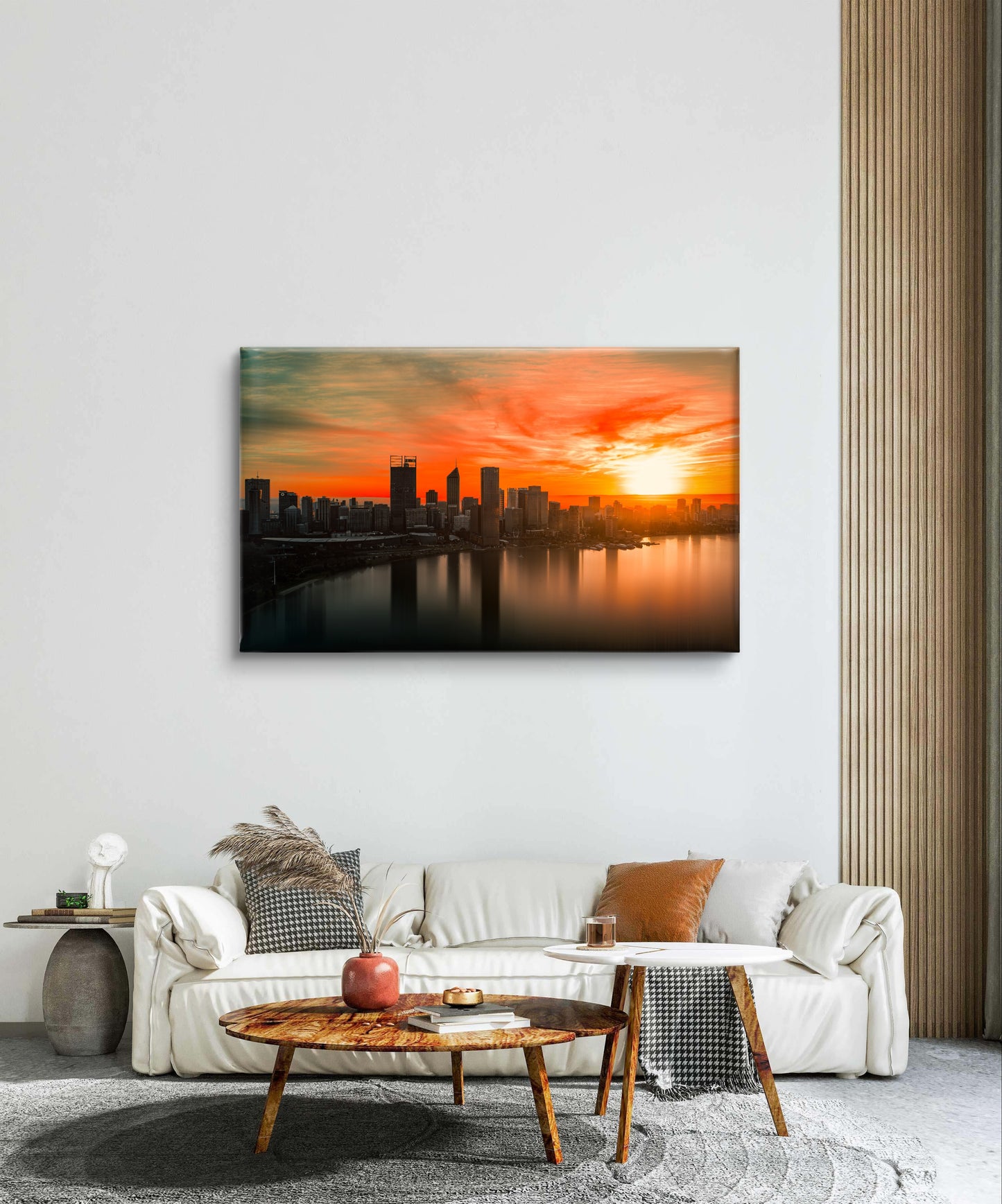 Sunrise over Perth City