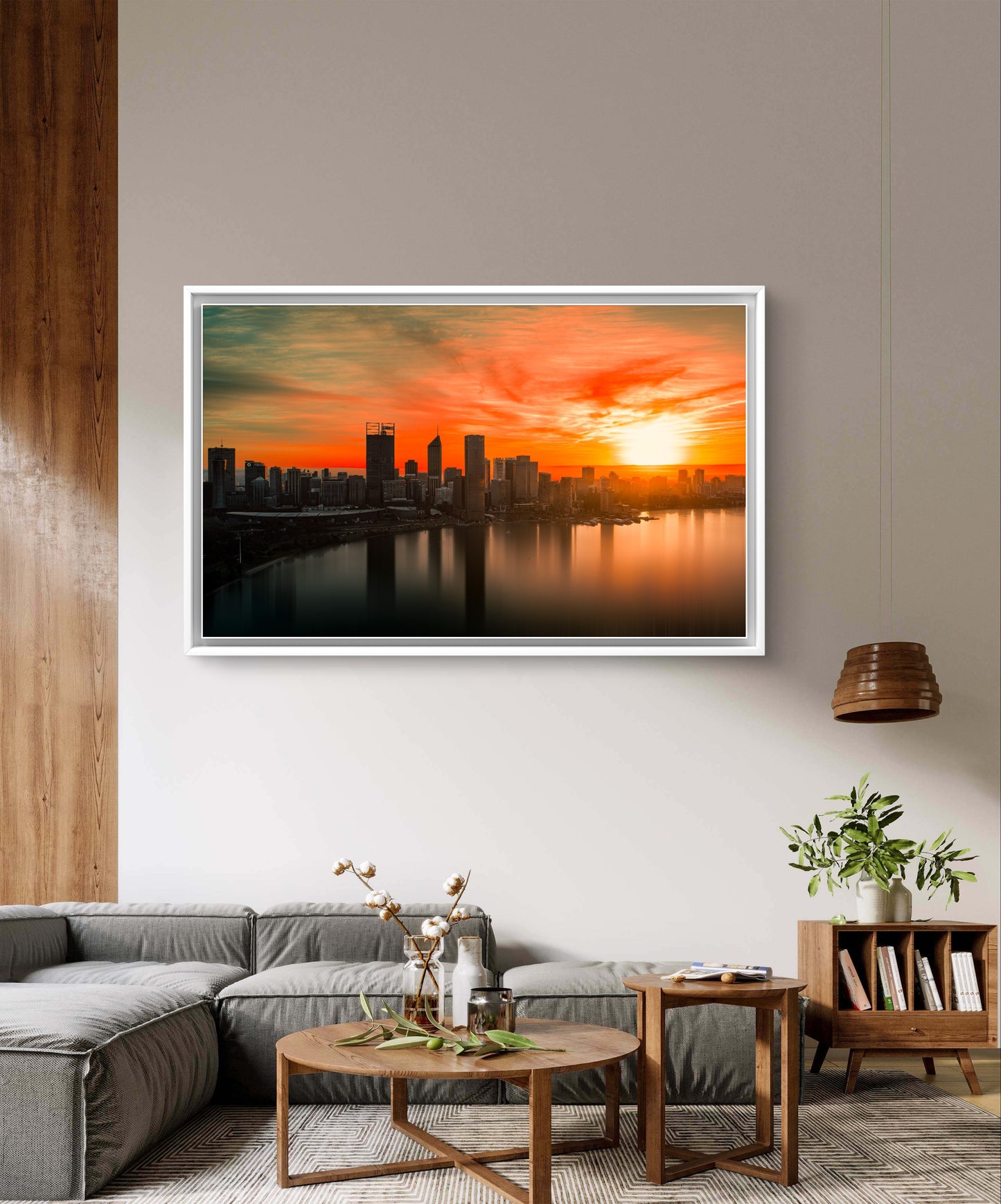 Sunrise over Perth City