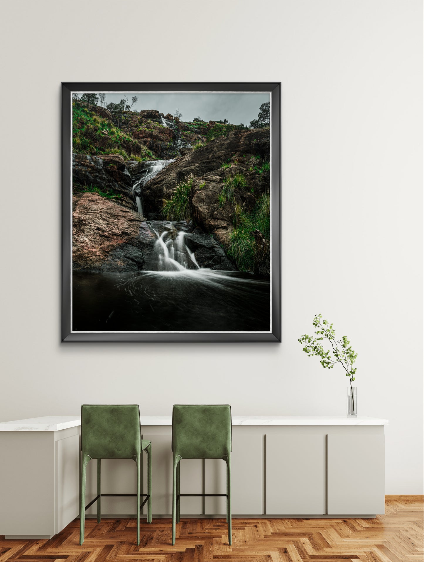 Bells Falls – Vertical Panorama Print