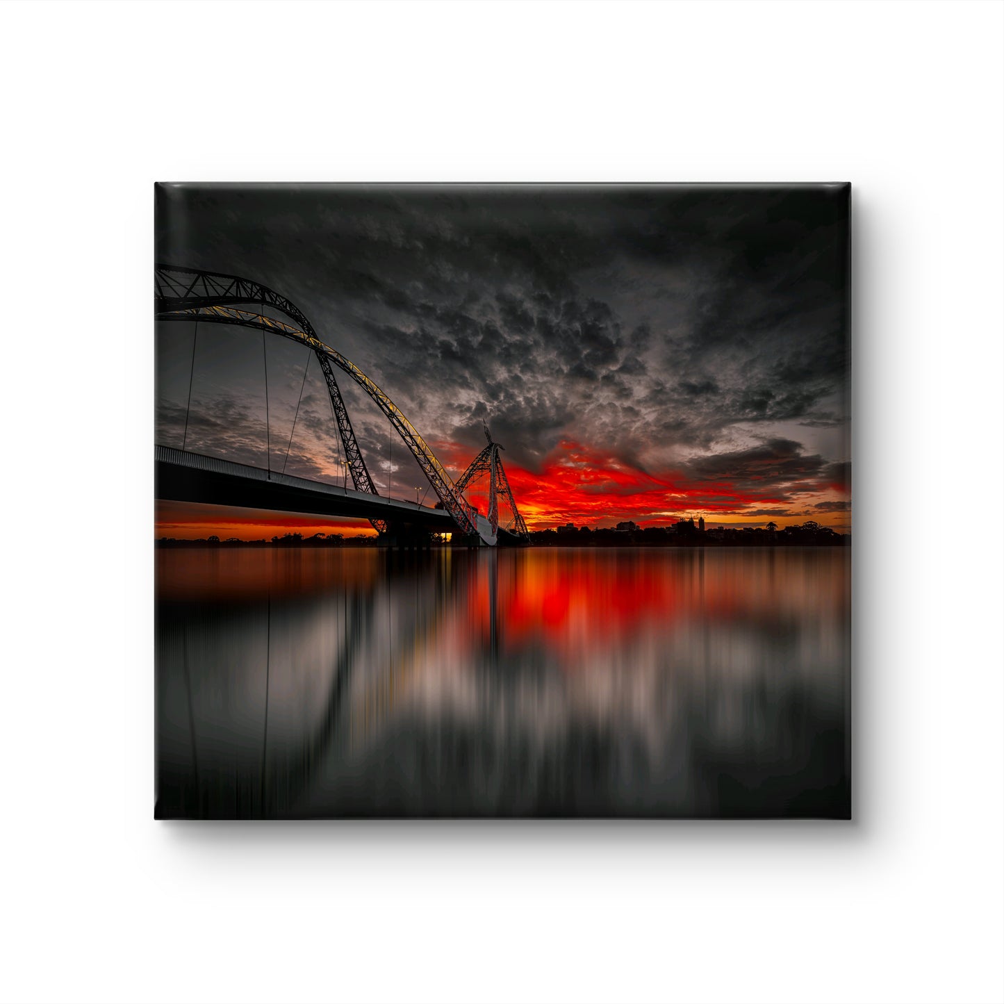 Dusk Symphony - Vibrant Colors in the West