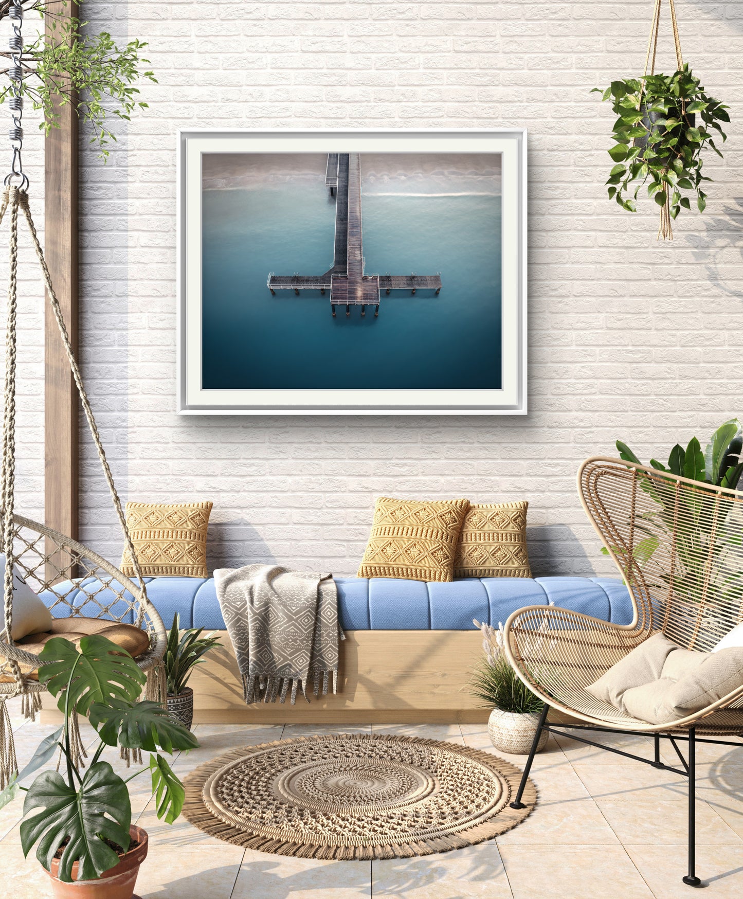 Ethereal - Aerial View of Coogee Jetty