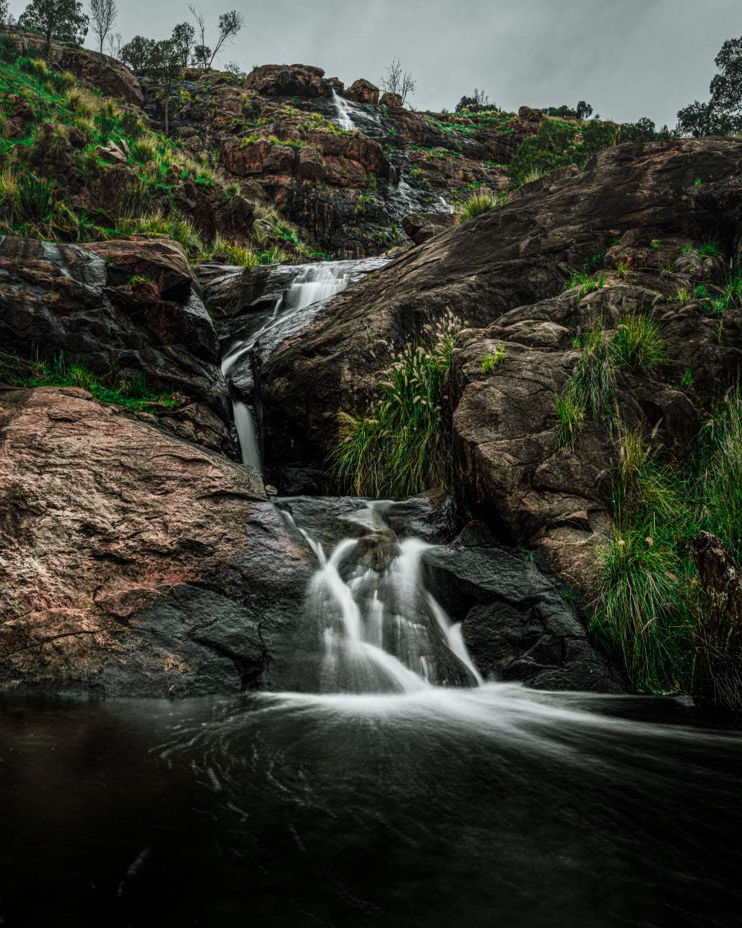 Bells Falls – Vertical Panorama Print