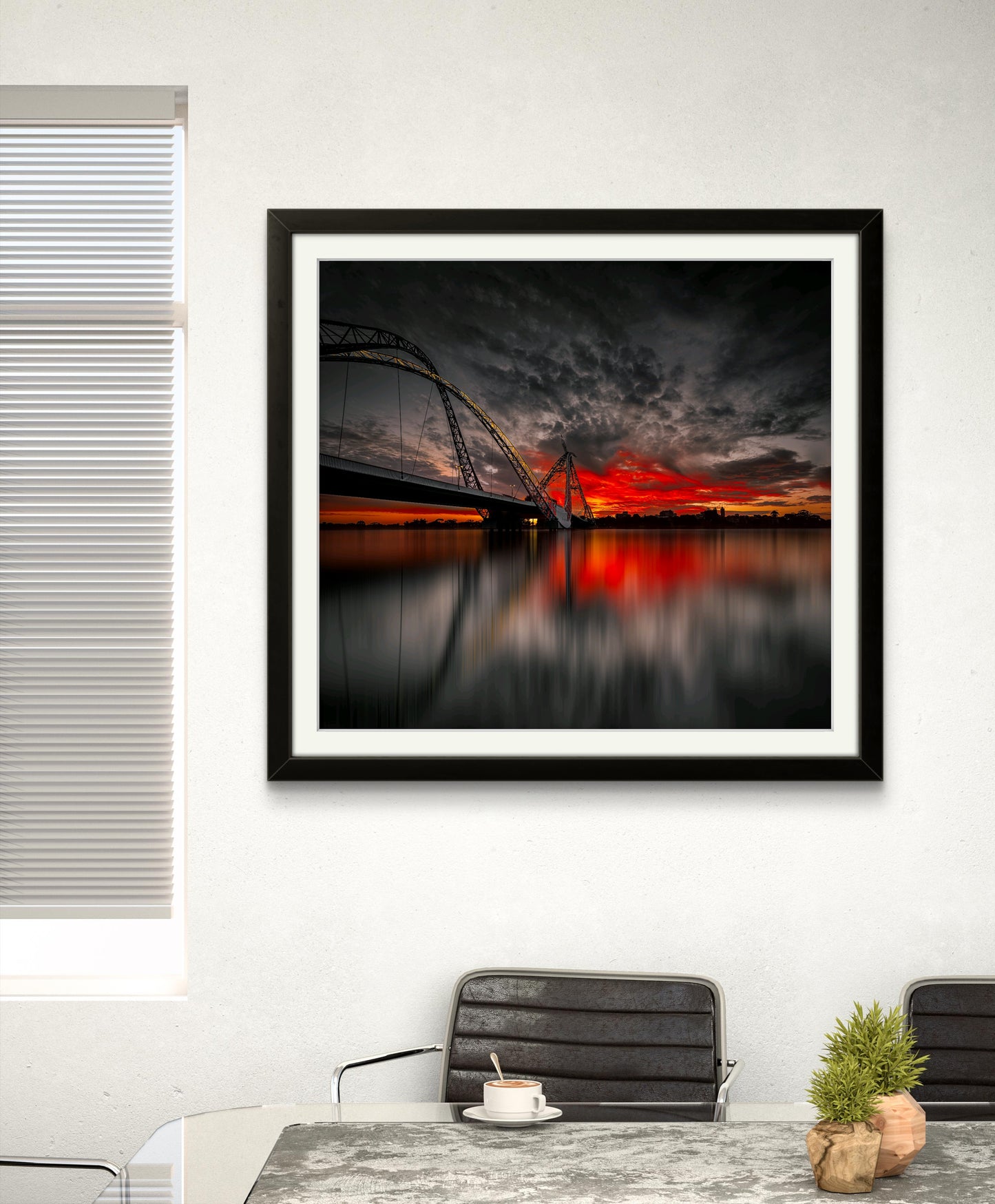 Dusk Symphony - Vibrant Colors in the West