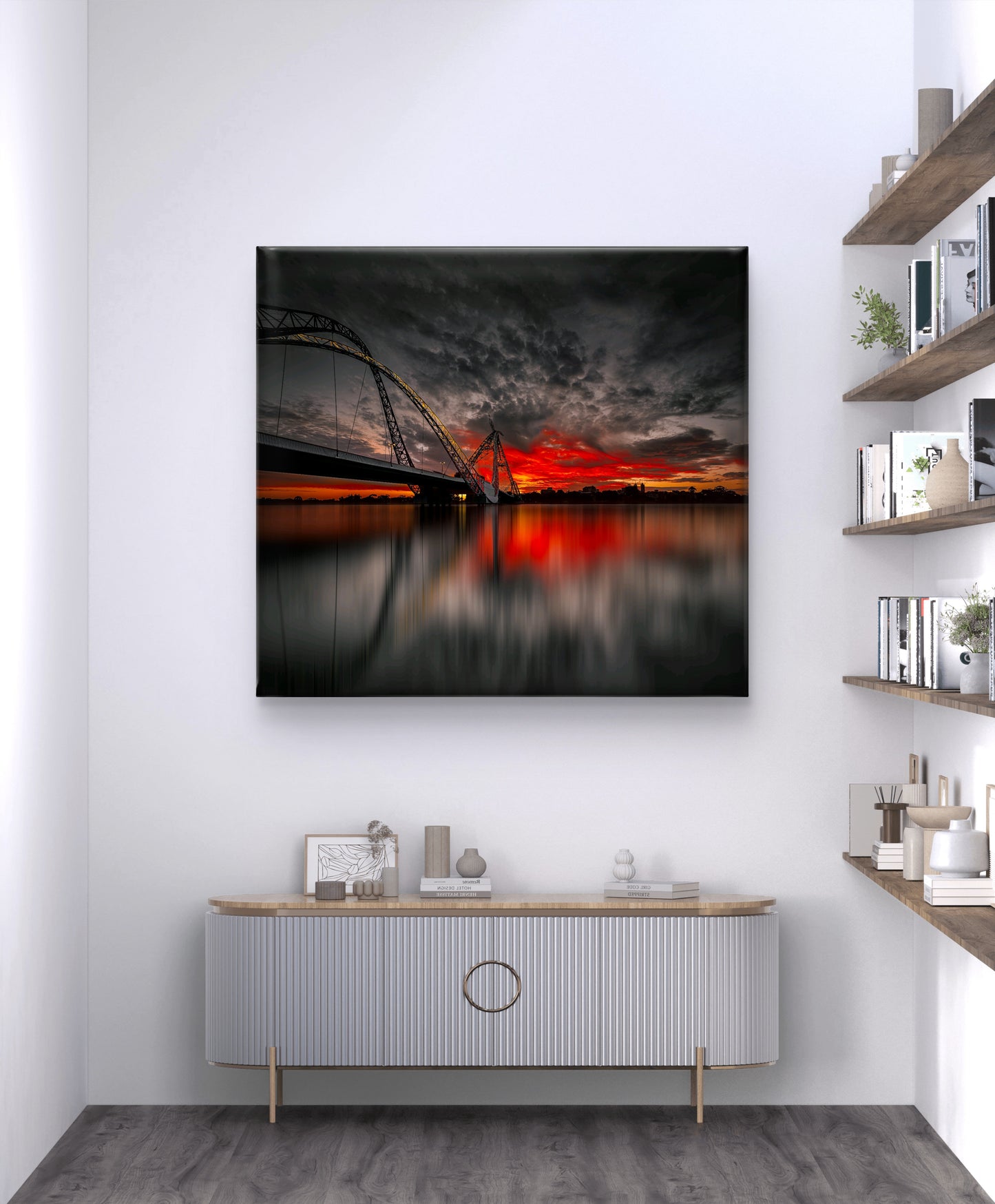 Dusk Symphony - Vibrant Colors in the West